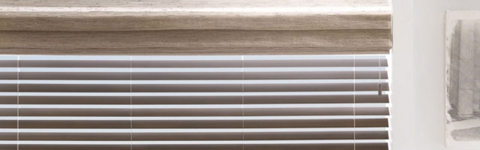 Hartman Forbes wood and woven blind SK Shading Systems